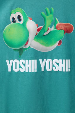 CAMISETA YOSHI SUPER MARIO BROS   NINTENDO / Verde azul - Zara фото 4
