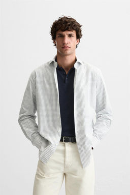 CHECK SLIM FIT SHIRT - Zara фото 2