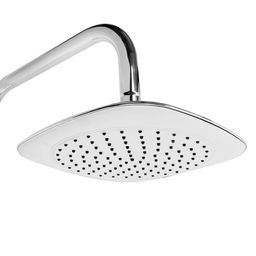 Душевая система ZEIN Z4312, тропическая и ручная лейка 3 режима, шланги, стойка, мыльница, хром