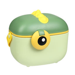 Контейнер для детского питания Крошка Я Дино 5, 400 мл., зеленый