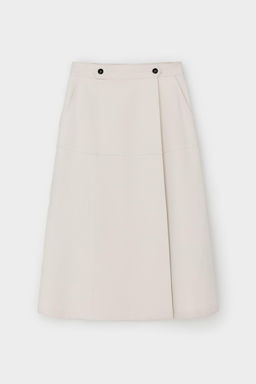 ЕВТ 7027/светлый беж юбка жен