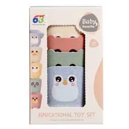 Игрушки для купания «Зверята», набор 5 стаканчиков