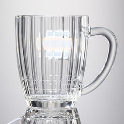 Кружка стеклянная пивная Мужик, 500 мл