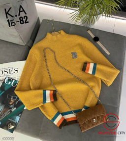 Пуловер женский оверсайз