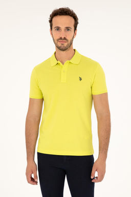 U. S. Polo Assn / Мужская базовая футболка фисташкового цвета