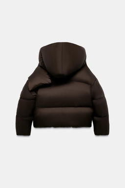 WATER-REPELLENT AND WINDPROOF DOWN JACKET WITH HOODIE - Zara фото 8