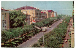 Открытка Великие Луки. Проспект имени В.И.Ленина