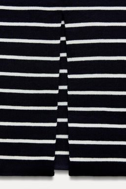 STRIPED KNIT PENCIL SKIRT - Zara фото 4