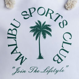 Сумка женская пляжная Nazamok Malibu sports club, 473713.5 см  фото 5