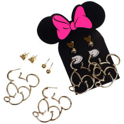 Серьги, набор украшений Минни Маус, золотой - Disney фото 11