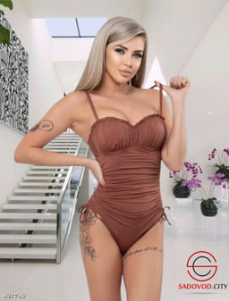 Купальник слитный утягивающий пуш-ап - Bruno фото 4