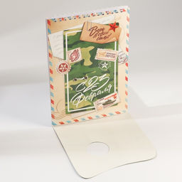 Подарочный набор блокнот А5, 60 л. и ручка 23 февраля: С днем защитника отечества - Artfox фото 3