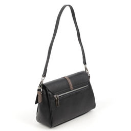 Женская кожаная сумка Sergio Valentini SV-8571 Блек  фото 3