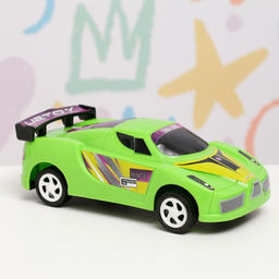 Машина гоночная, пластмассовая, 15 х 6 х 5 см, МИКС