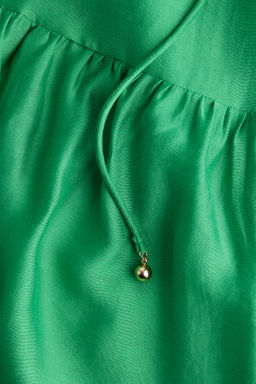 Vestido oversize con cintur?n de anudar - H&m фото 6