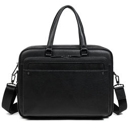 Сумка мужская, кожа, MIRONPAN 98781 Черный