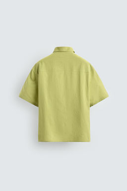 CAMISA RELAXED FIT ALGOD?N - VISCOSA / Lima - Zara фото 7