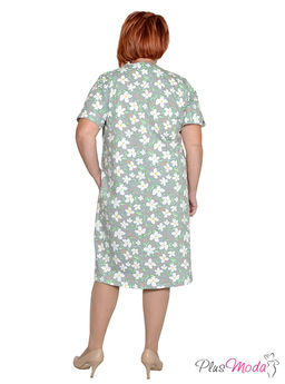 Платье Модель №1339 размеры 44-84 - Plusmoda фото 4