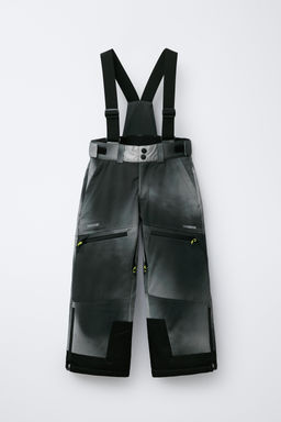 TIE DYE WATER-RESISTANT AND WINDPROOF BRACE TROUSERS RECCO® SYSTEM SKI COLLECTION - Zara фото 10