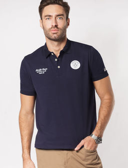 VILATTE / Футболка-поло из трикотажа пике с эластаном  фото 10