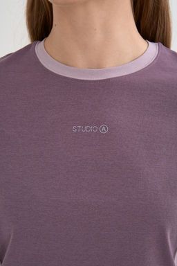 Футболка Фиолетовый ANTA SKATE SS Tee  фото 7