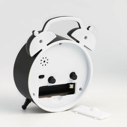 Часы - будильник настольные «Париж», дискретный ход, 8×12.5 см, от батарейки АА