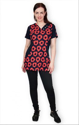 Туника трикотажная с карманами (257-5)