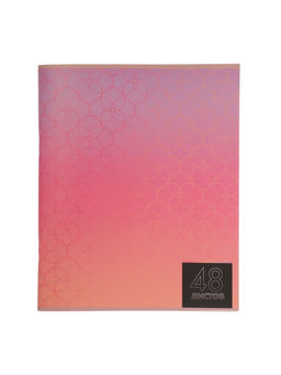 Комплект тетрадей из 5 шт (4 разные + 1 МИКС) Мыльные пузыри, 48 листов, в клетку, обложка мелованная бумага, блок №2, белизна 75% (серые листы) - Calligrata фото 10