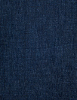 Lacivert Slim Fit Beli Lastikli %100 Keten Pantolon