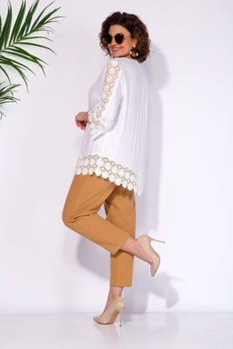 Блуза Liliana 1288 белый  фото 4