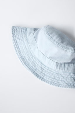 DENIM BUCKET HAT - Zara фото 2