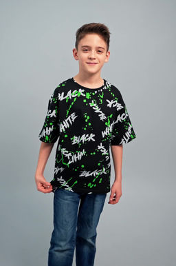 Детская футболка оверсайз Happyfox