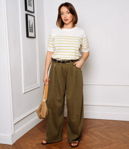 Джинсы #КТ8512 (2), хаки