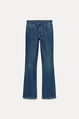 ZW COLLECTION BOOTCUT MID-RISE CONTOUR JEANS - Zara фото 6