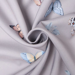 Шторы для кухни с подхватами Этель Butterflies, 145×180 см, комплект - 2 шт.