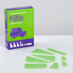 Головоломка PUZZLE Собери машину, уровень 1