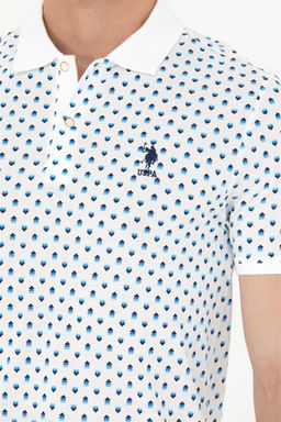 U. S. Polo Assn Мужская белая футболка - U.s. polo assn фото 8