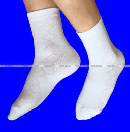 Цена за 5 пар.5 ПАР - ЮстаТекс носки подростковые 1с8 (3с35) хлопок с лайкрой ассорти - 5 пар