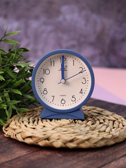 Часы-будильник Morning mood, blue (11,2х10,5 см)