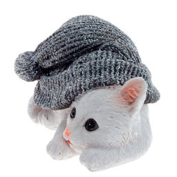 Фигурка декоративная "Котёнок", L10,5 W7,5 H6 см, 2в.