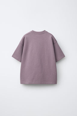 CONJUNTO CAMISETA Y BERMUDA INTERLOCK / Malva