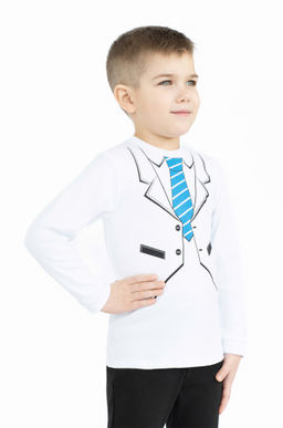 Костюм детский синий галстук