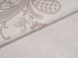 01с-44ЯК Салфетка 45*45 "Кружева" цв. бежевый (по 6 шт