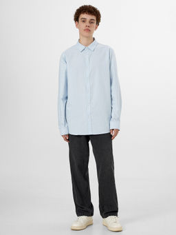 Рубашка мужская голубая - Mark formelle фото 3