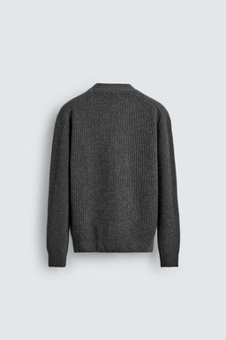 WOOL TEXTURED CARDIGAN - Zara фото 16