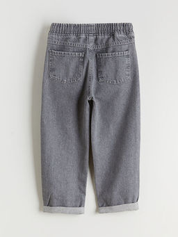 Beli Lastikli Erkek ?ocuk Jean Pantolon