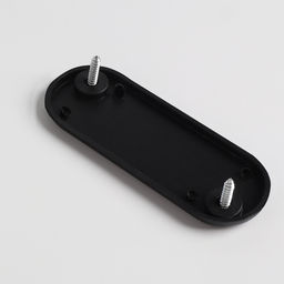 Цена за 3 шт. Замок кодовый для чемодана, с креплениями, 3.3×8.3×1.8 см, цвет чёрный