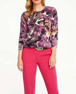 Пуловер, пестрый