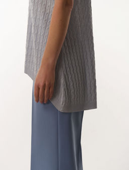 Conso/KJS 230760 - blue-grey Футболка Женская  фото 3