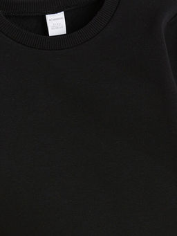 Bisiklet Yaka K?z ?ocuk Sweatshirt